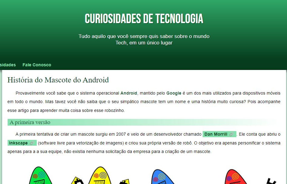 Foto do projeto android